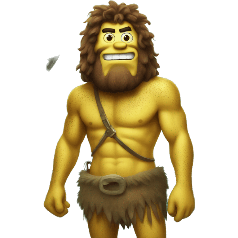 spongebob caveman emoji