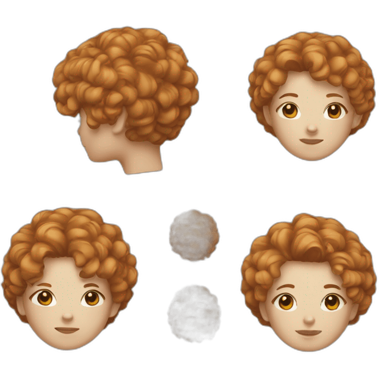 Afroamericana chines ginger emoji