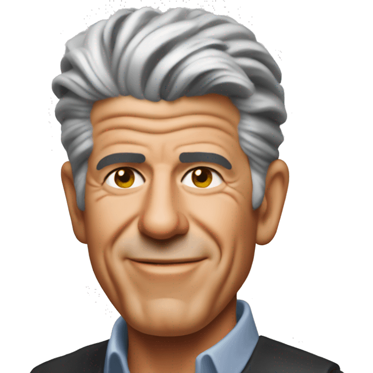 Anthony Bourdain emoji