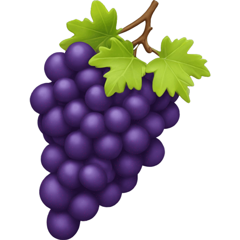 3D Grapes emoji  emoji