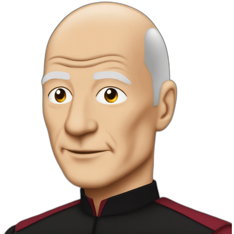 make it so Jean-Luc Picard emoji