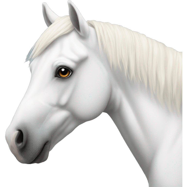 White horse emoji