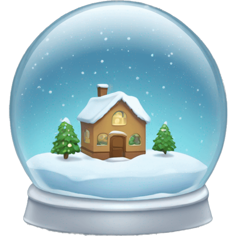 snow globe emoji