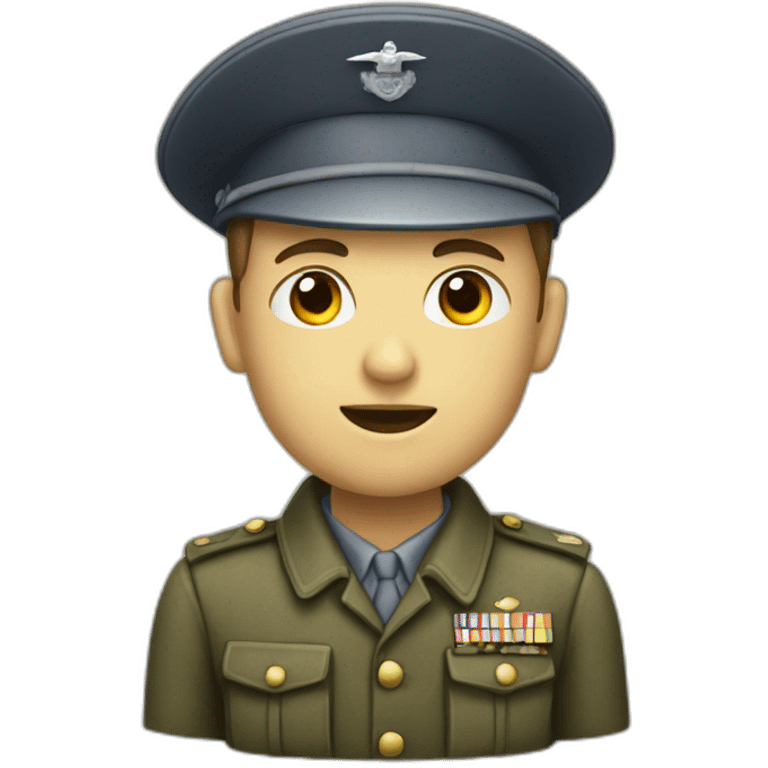 A soldier of the Second World War emoji