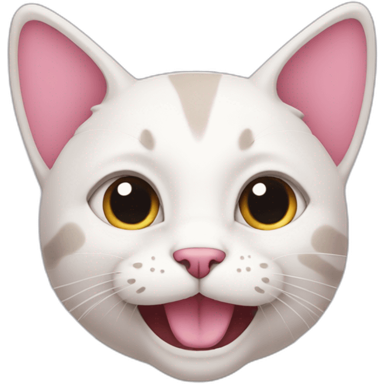 cat-pink-smile-with-big-ear emoji