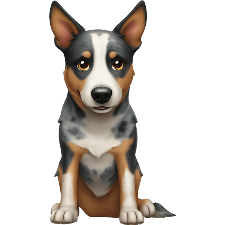 Australian cattle dog emoji