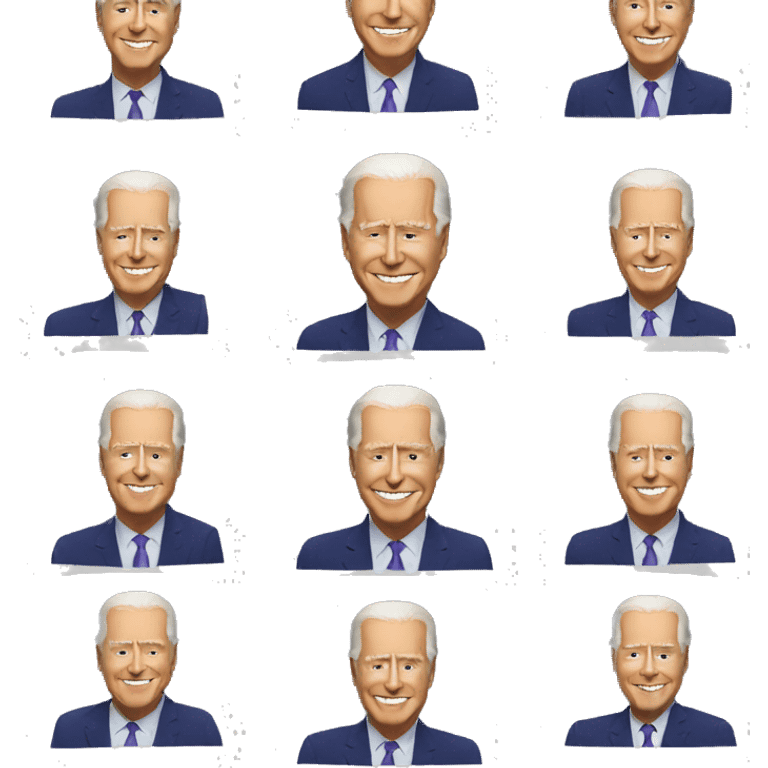 Joe Biden in a Ferrari  emoji