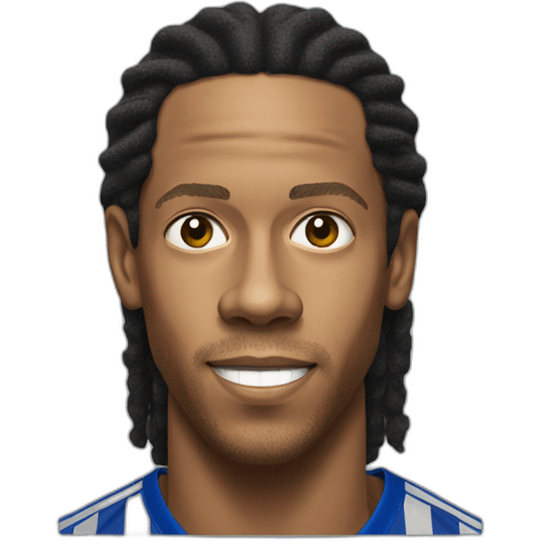 ronaldinho realistic footnall player emoji