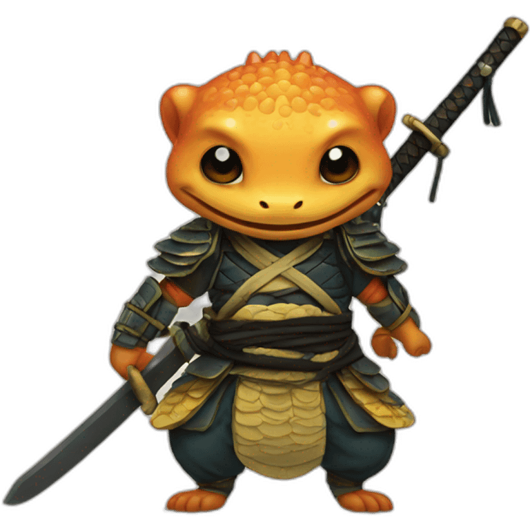 salamander samurai emoji