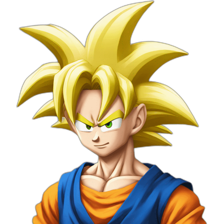 goku making a rizz emoji