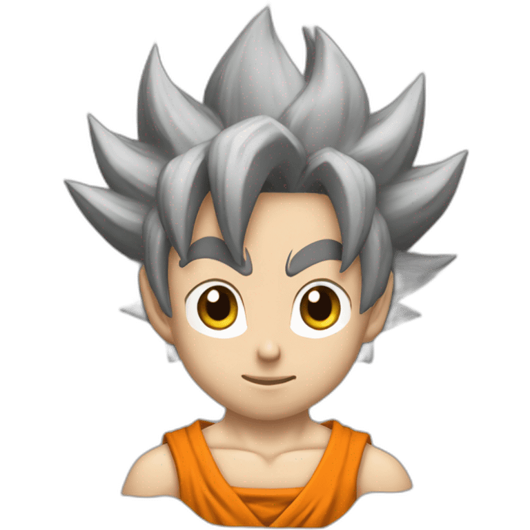 San goku déguisé en akastukir emoji