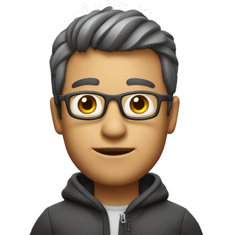 developer with xtm studio inscription emoji