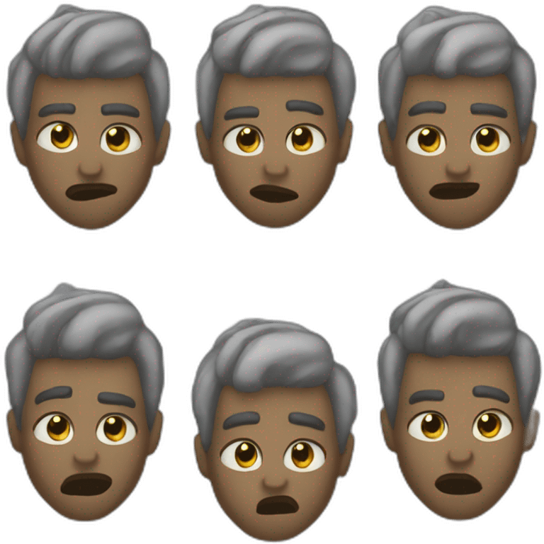 4 emotions happy sad neutral angry grey scale rappers emoji