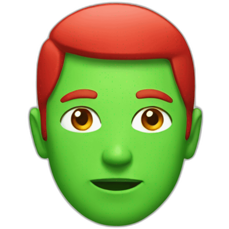 change green to red emoji