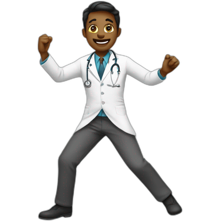 Dancing doctor emoji