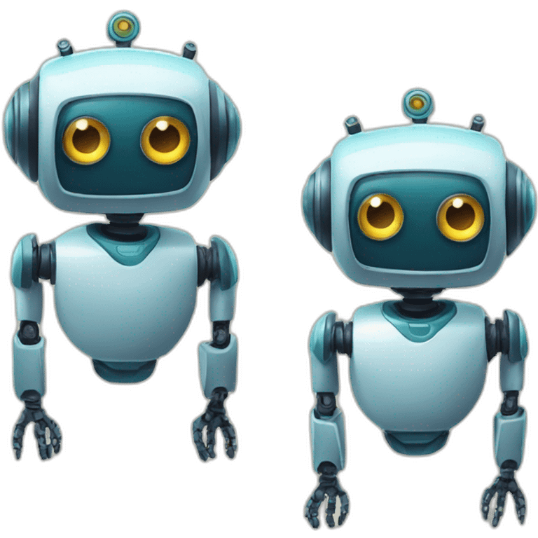 twins robots emoji