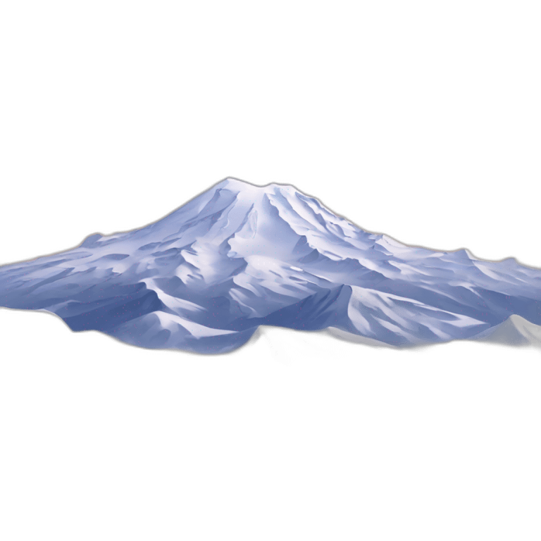 Snowy-mountain-rainier emoji