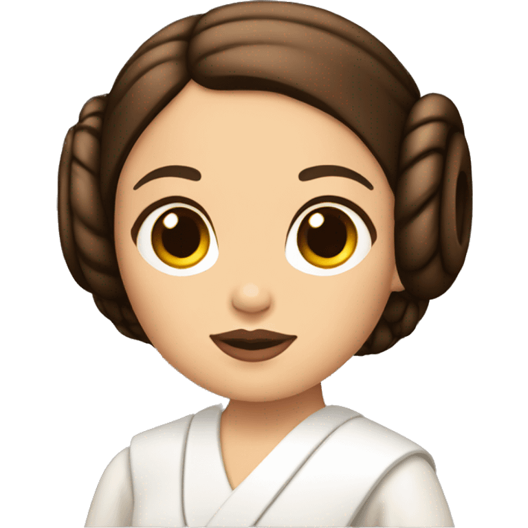 Princess Leia emoji