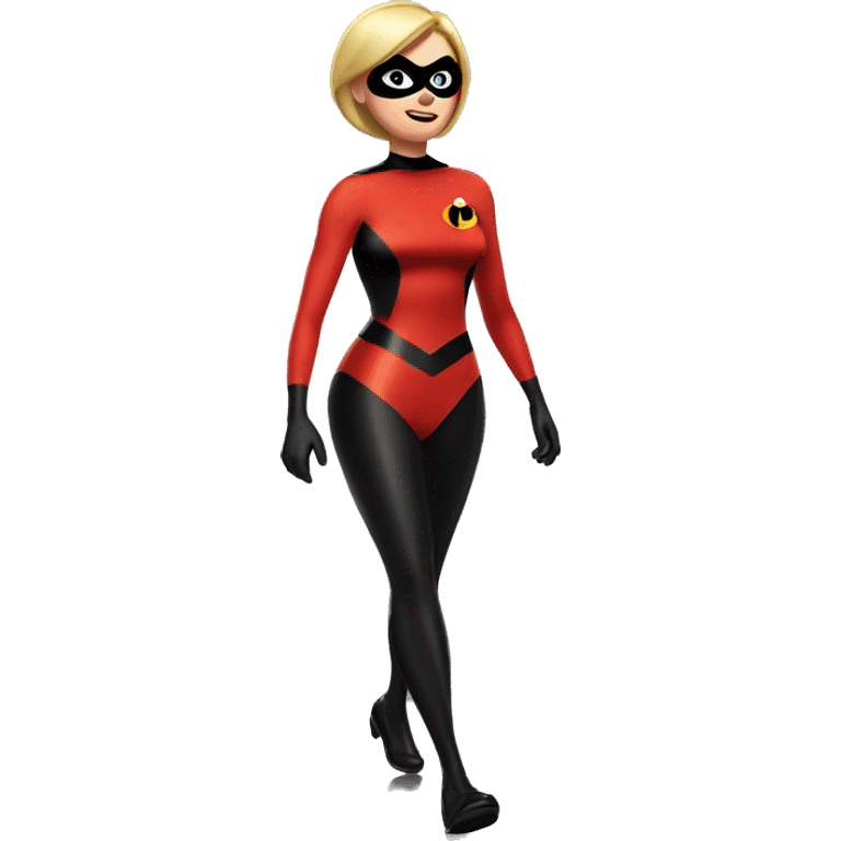 Mrs incredible walking away emoji