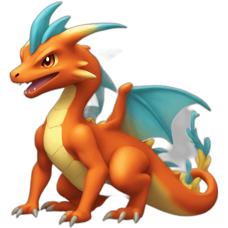 Dracaufeu pokemon emoji