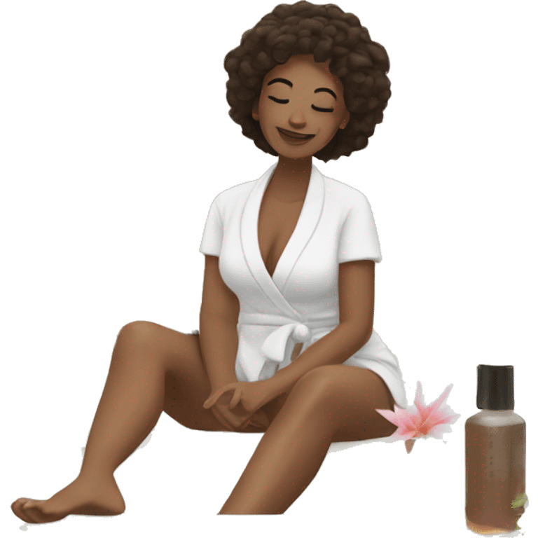 spa day emoji