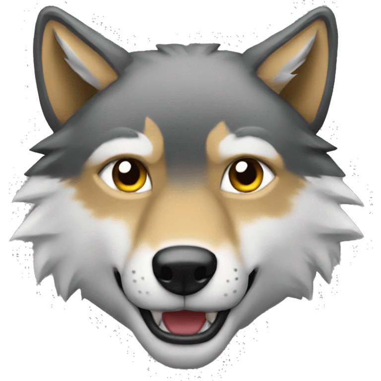 alpha wolf  emoji