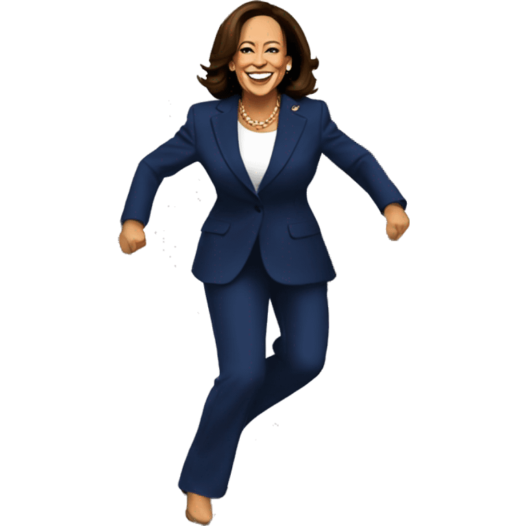 Kamala Harris dancing emoji