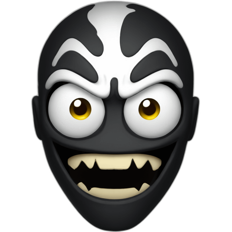 venom round face emoji