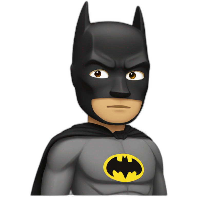 Burmese Chinese Batman emoji