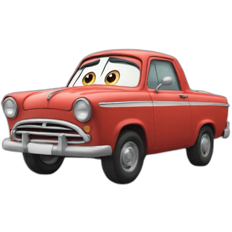 Pixar car emoji