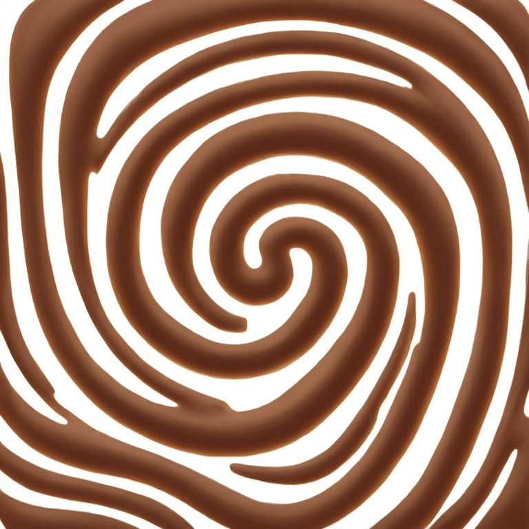 Chocolate swirl emoji