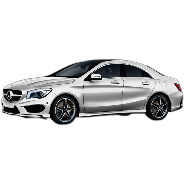 Coche mercedes cla emoji