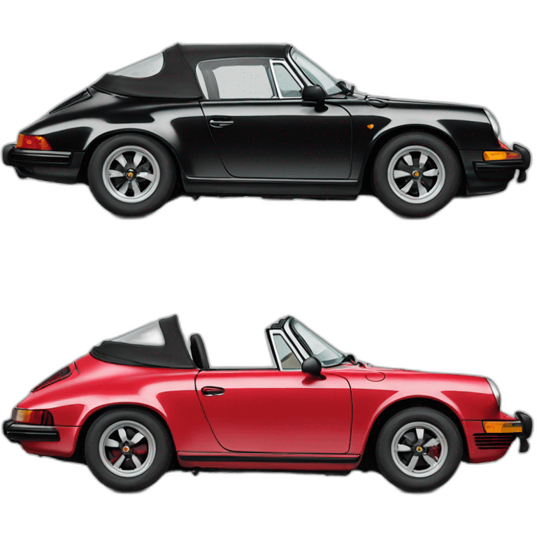 Porsch targa emoji