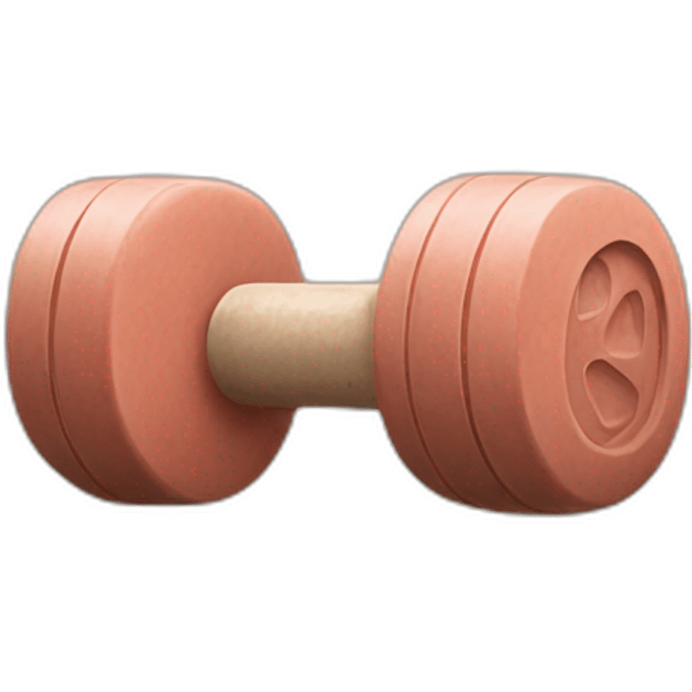 edible dumbbell emoji