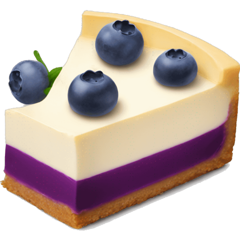 Blueberry Cheesecake  emoji