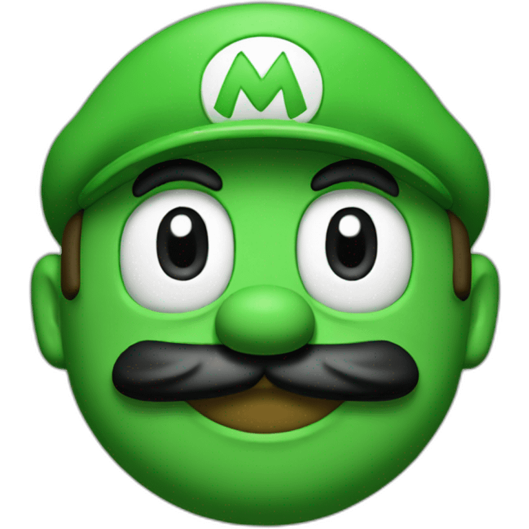 Green Mario emoji