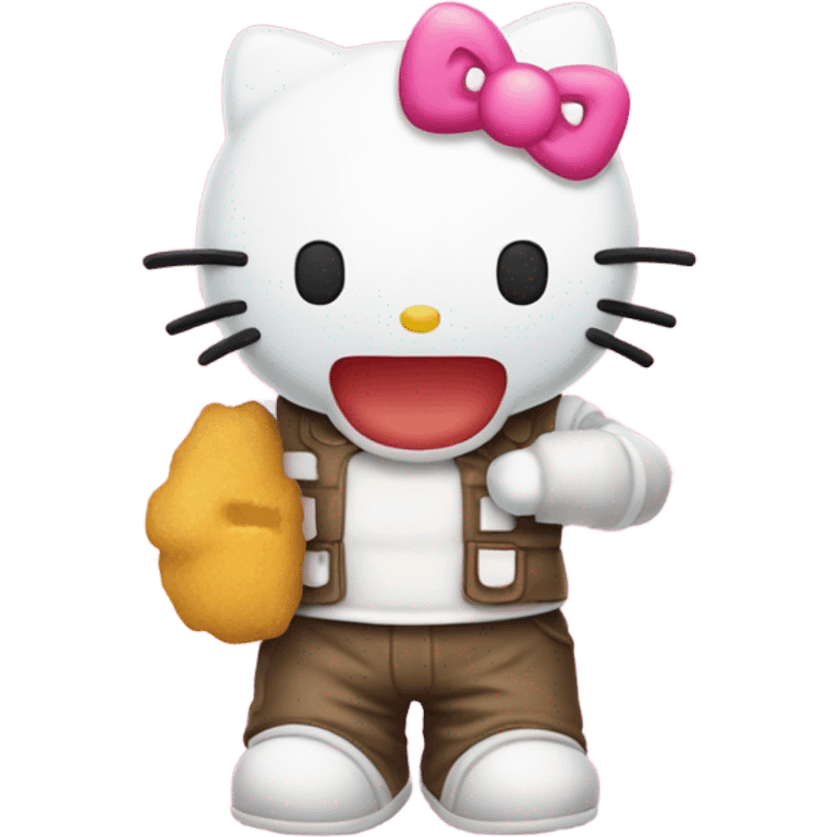 Hello kitty con muchos moños  emoji