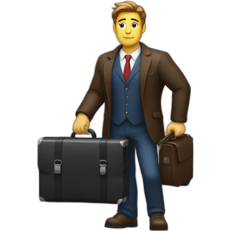 mr beast with a briefcase  emoji