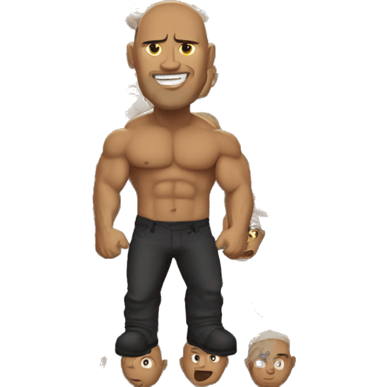 the rock emoji