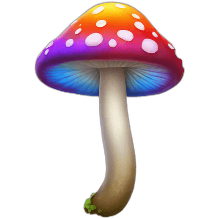 rainbow-mushroom emoji