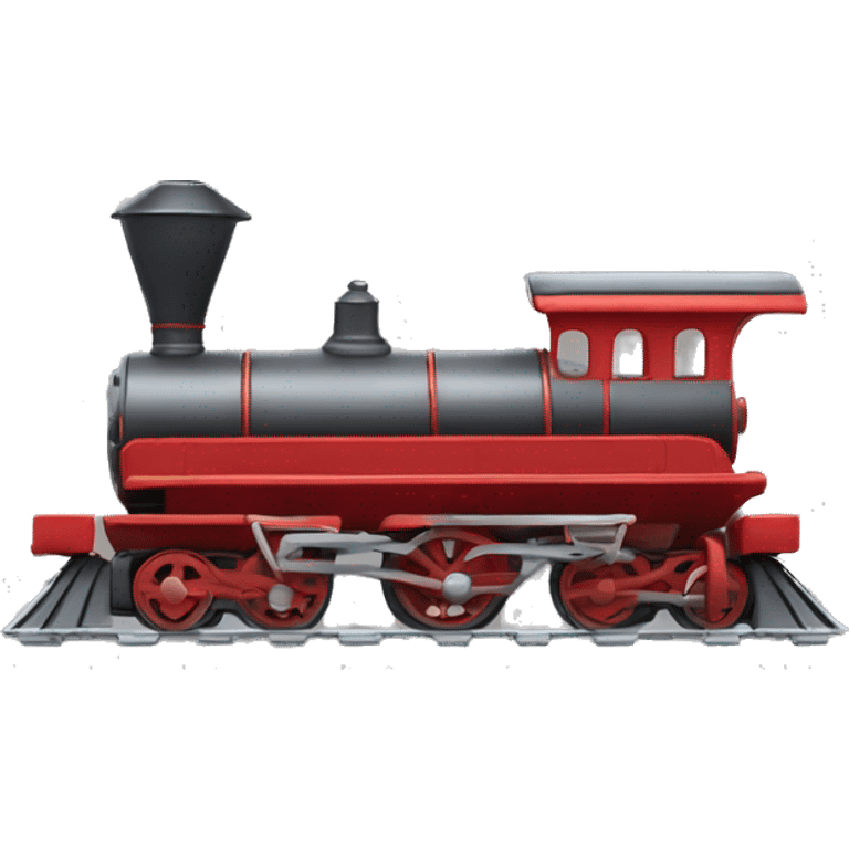 Create a toy choo choo train, with no face or train tracks. And make it facing to the right, showing only its side profile emoji