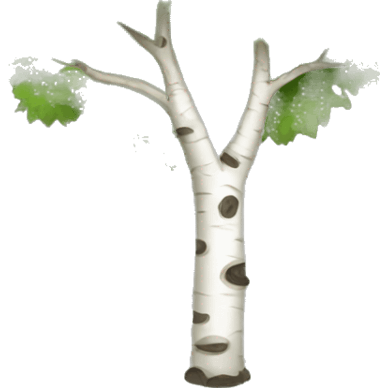 birch tree emoji