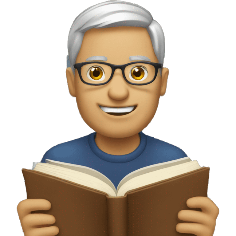 Book reader emoji