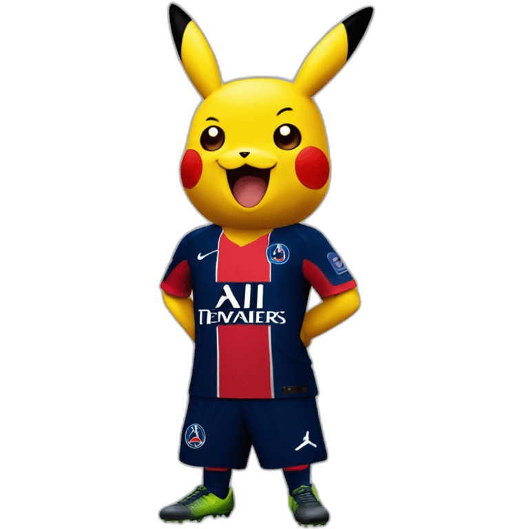 pikachu psg player emoji