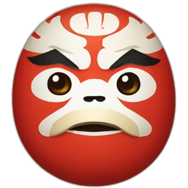 Daruma emoji