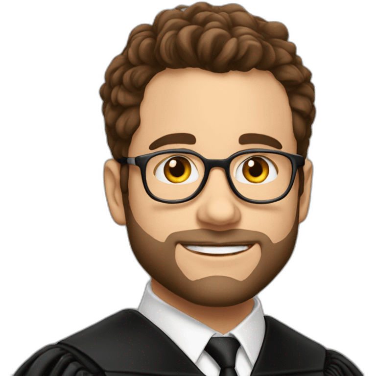 Charlie Day graduating from law school emoji