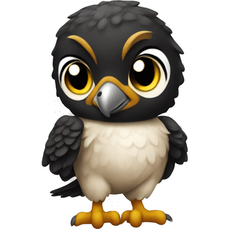 Baby falcon  emoji