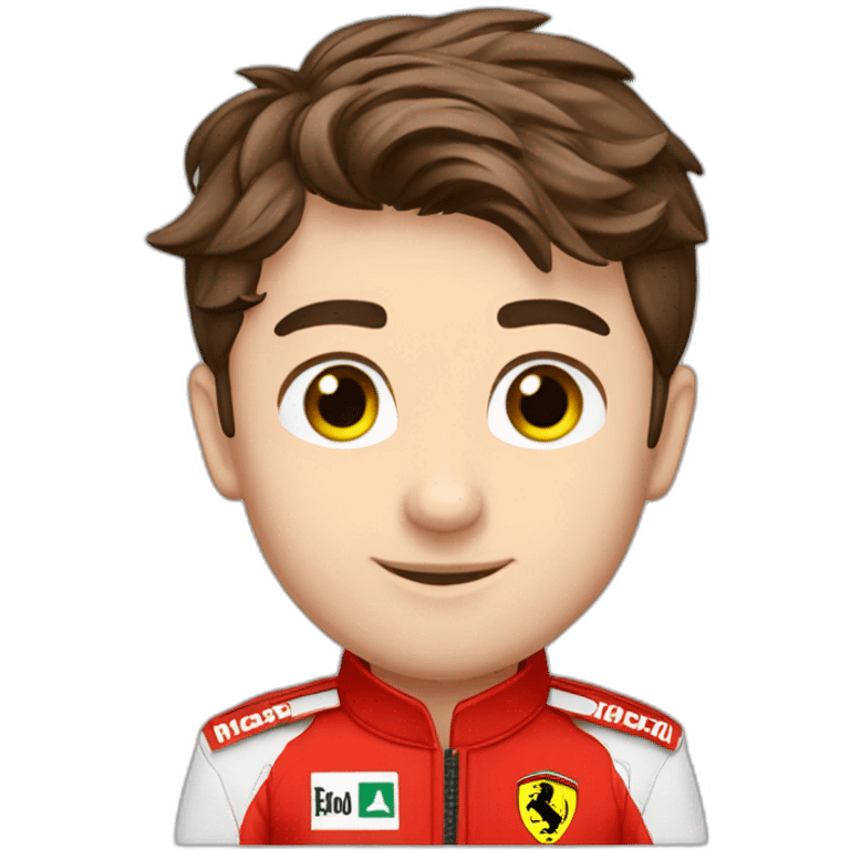 charles-leclerc-ferrari-f1-pilot-in-red emoji