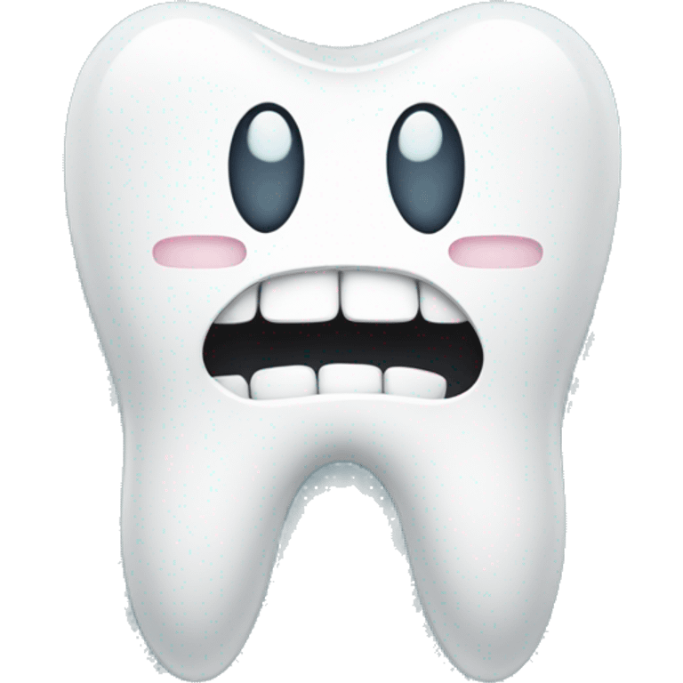 teenager tooth with a brace emoji