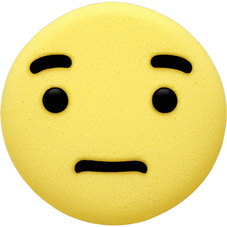 Face sponge emoji